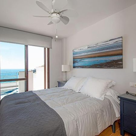 Sunny House With Great Sea Views, 3 Terraces, Private Heated Pool And Sauna La Herradura  Eksteriør billede