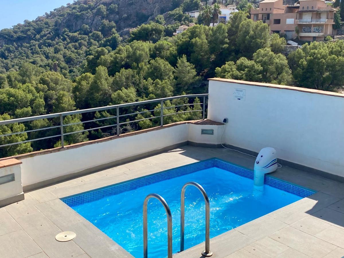 Sunny House With Great Sea Views, 3 Terraces, Private Heated Pool And Sauna La Herradura  Eksteriør billede